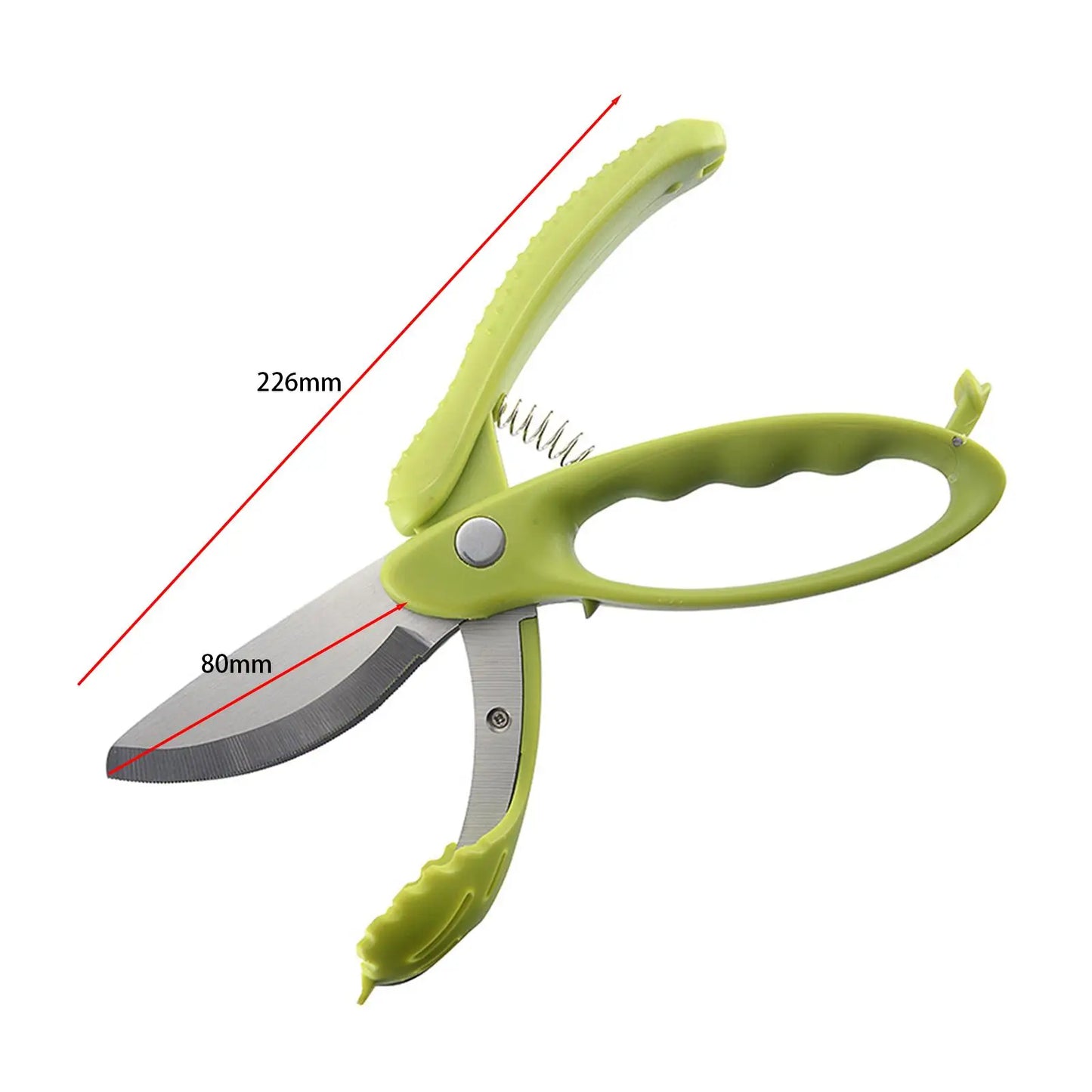 Salad Scissors for Chopped Salad Multifunction for Lettuce Fruits Cucumbers